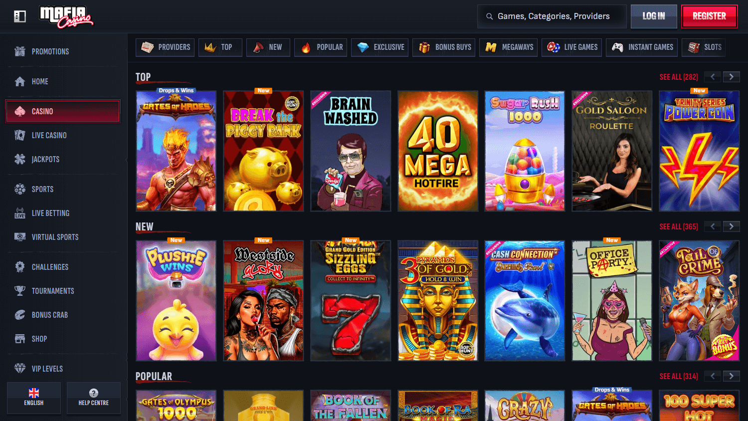 Schermata Mafia Casino 3
